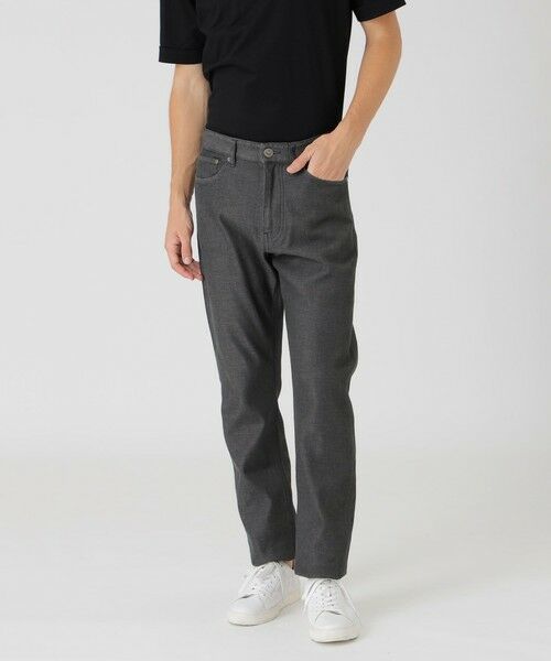 BLUE LABEL / BLACK LABEL CRESTBRIDGE / ブルーレーベル / ブラックレーベル・クレストブリッジ その他パンツ | ダブルフェイスクレストブリッジチェックデニムパンツ(グレー5)