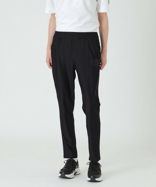 BLUE LABEL / BLACK LABEL CRESTBRIDGE/ブルーレーベル / ブラックレーベル・クレストブリッジ 【BLACK lab.×Admiral】3Dトリコットトラックパンツ ブラック LL BLUE LABEL / BLACK LABEL CRESTBRIDGE/ブルーレーベル / ブラックレーベル・クレストブリッジ 【BLACK lab.×Admiral】3Dトリコットトラックパンツ ブラック LL
