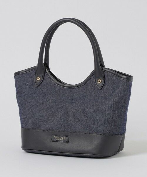 新品 ブルーレーベルクレストブリッジ ミニ トートバッグ リバーシブル 黒 BLUE LABEL CRESTBRIDGE（ブルーレーベルクレストブリッジ）の