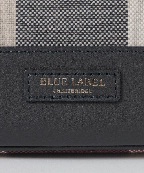 BLUE LABEL / BLACK LABEL CRESTBRIDGE / ブルーレーベル / ブラックレーベル・クレストブリッジ  ショルダーバッグ | クレストブリッジチェックキャンバスレザー切替ミニトート | 詳細5