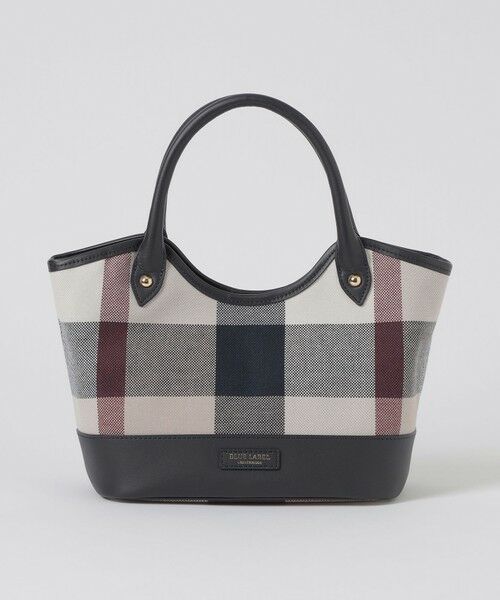 BLUE LABEL / BLACK LABEL CRESTBRIDGE / ブルーレーベル / ブラックレーベル・クレストブリッジ  ショルダーバッグ | クレストブリッジチェックキャンバスレザー切替ミニトート | 詳細6