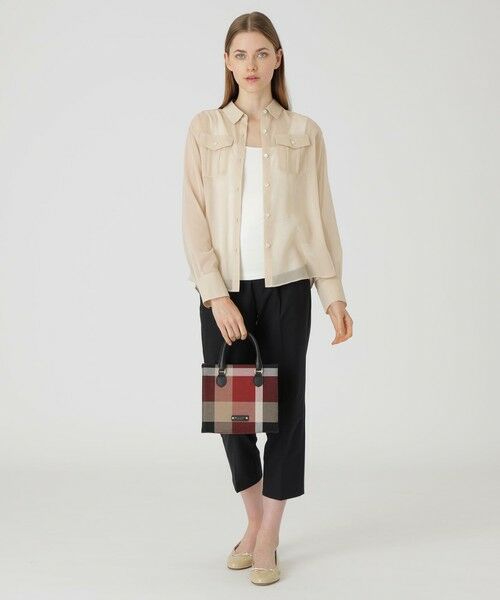 BLUE LABEL / BLACK LABEL CRESTBRIDGE / ブルーレーベル / ブラックレーベル・クレストブリッジ  ショルダーバッグ | クレストブリッジチェックキャンバススクエアミニトート | 詳細2