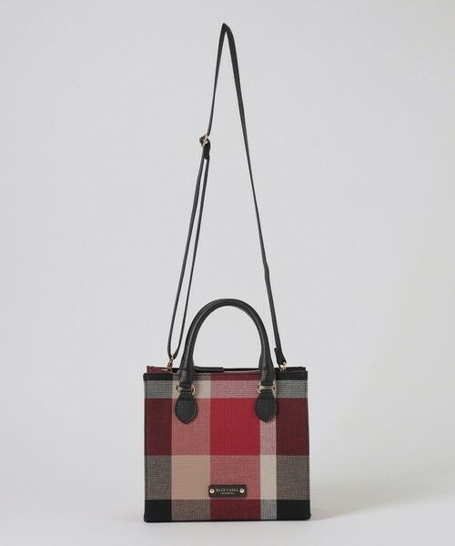 BLUE LABEL / BLACK LABEL CRESTBRIDGE / ブルーレーベル / ブラックレーベル・クレストブリッジ  ショルダーバッグ | クレストブリッジチェックキャンバススクエアミニトート | 詳細3