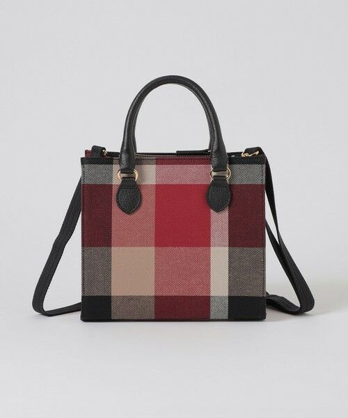 BLUE LABEL / BLACK LABEL CRESTBRIDGE / ブルーレーベル / ブラックレーベル・クレストブリッジ  ショルダーバッグ | クレストブリッジチェックキャンバススクエアミニトート | 詳細4