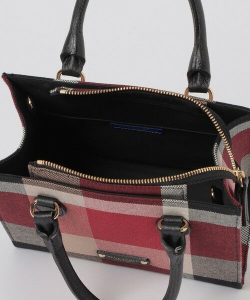 BLUE LABEL / BLACK LABEL CRESTBRIDGE / ブルーレーベル / ブラックレーベル・クレストブリッジ  ショルダーバッグ | クレストブリッジチェックキャンバススクエアミニトート | 詳細5