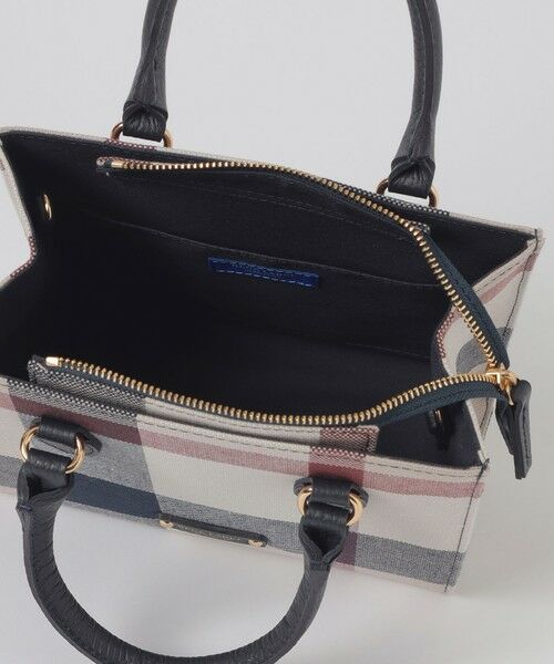 BLUE LABEL / BLACK LABEL CRESTBRIDGE / ブルーレーベル / ブラックレーベル・クレストブリッジ  ショルダーバッグ | クレストブリッジチェックキャンバススクエアミニトート | 詳細12