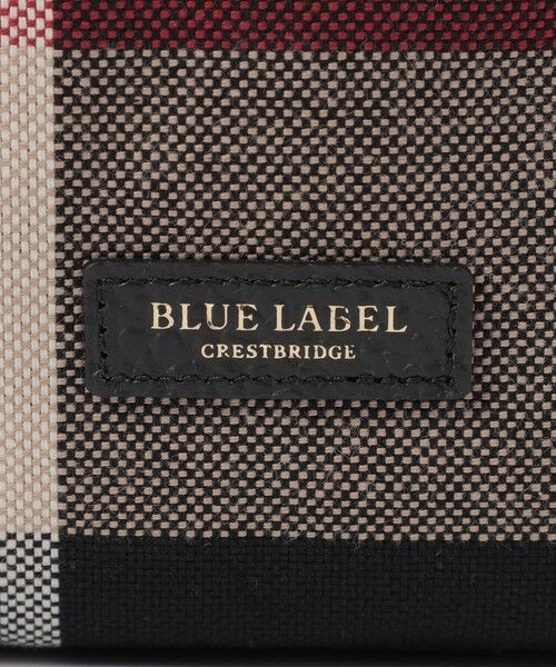 BLUE LABEL / BLACK LABEL CRESTBRIDGE / ブルーレーベル / ブラックレーベル・クレストブリッジ  ショルダーバッグ | クレストブリッジチェックキャンバス巾着ショルダー | 詳細6