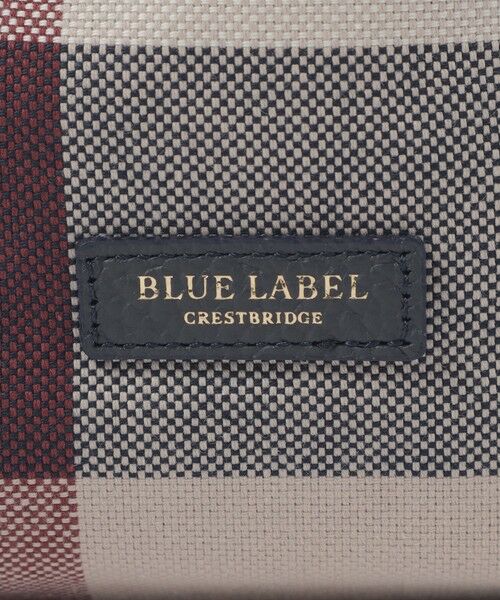 BLUE LABEL / BLACK LABEL CRESTBRIDGE / ブルーレーベル / ブラックレーベル・クレストブリッジ  ショルダーバッグ | クレストブリッジチェックキャンバス巾着ショルダー | 詳細13