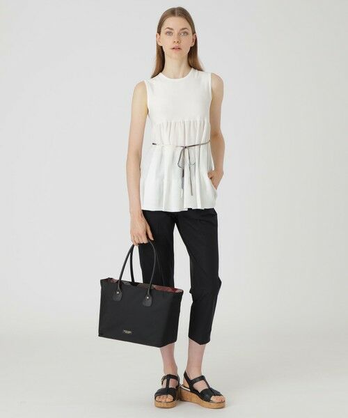 BLUE LABEL / BLACK LABEL CRESTBRIDGE / ブルーレーベル / ブラックレーベル・クレストブリッジ  ショルダーバッグ | パーシャルクレストブリッジチェックナイロントート | 詳細2