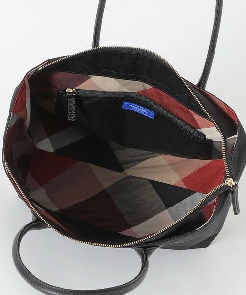 BLUE LABEL / BLACK LABEL CRESTBRIDGE / ブルーレーベル / ブラックレーベル・クレストブリッジ  ショルダーバッグ | パーシャルクレストブリッジチェックナイロントート | 詳細5
