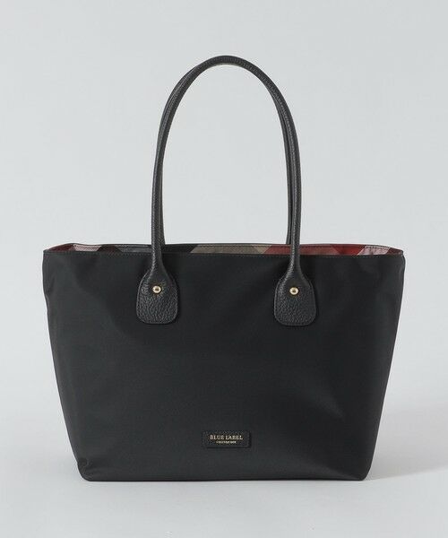 BLUE LABEL / BLACK LABEL CRESTBRIDGE / ブルーレーベル / ブラックレーベル・クレストブリッジ  ショルダーバッグ | パーシャルクレストブリッジチェックナイロントート | 詳細7