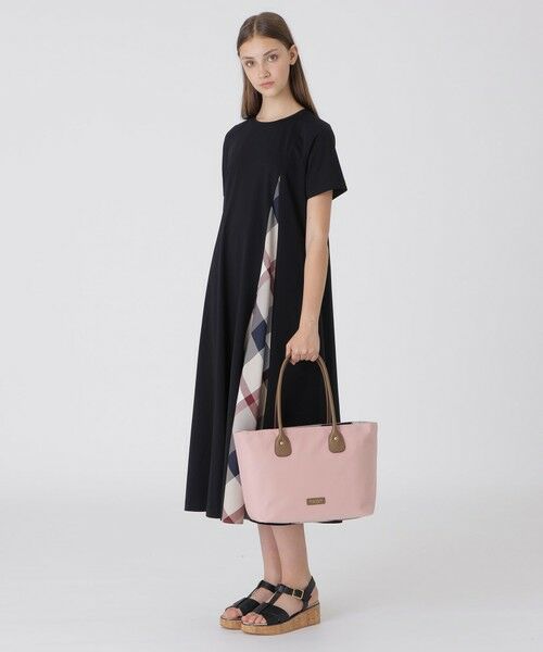 BLUE LABEL / BLACK LABEL CRESTBRIDGE / ブルーレーベル / ブラックレーベル・クレストブリッジ  ショルダーバッグ | パーシャルクレストブリッジチェックナイロントート | 詳細9