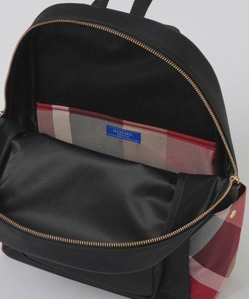 BLUE LABEL / BLACK LABEL CRESTBRIDGE / ブルーレーベル / ブラックレーベル・クレストブリッジ  ショルダーバッグ | パーシャルクレストブリッジチェックナイロンバックパック | 詳細4