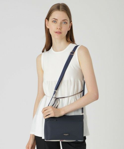 BLUE LABEL / BLACK LABEL CRESTBRIDGE / ブルーレーベル / ブラックレーベル・クレストブリッジ  ショルダーバッグ | パーシャルクレストブリッジチェックナイロンミニショルダー | 詳細17