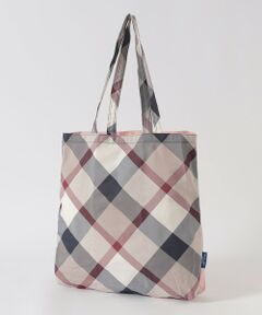 BLUE LABEL / BLACK LABEL CRESTBRIDGE / ブルーレーベル / ブラックレーベル・クレストブリッジ  ショルダーバッグ | パーシャルクレストブリッジチェックエコバッグ