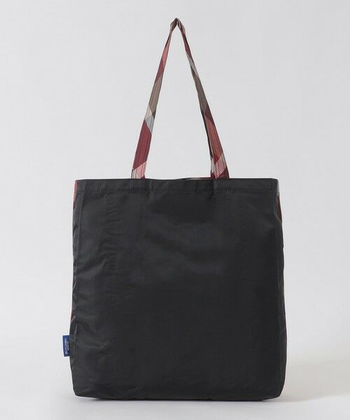 BLUE LABEL / BLACK LABEL CRESTBRIDGE / ブルーレーベル / ブラックレーベル・クレストブリッジ  ショルダーバッグ | パーシャルクレストブリッジチェックエコバッグ | 詳細1