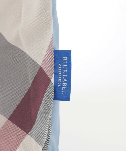 BLUE LABEL / BLACK LABEL CRESTBRIDGE / ブルーレーベル / ブラックレーベル・クレストブリッジ  ショルダーバッグ | パーシャルクレストブリッジチェックエコバッグ | 詳細13