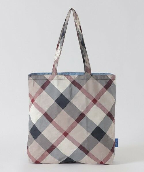 BLUE LABEL / BLACK LABEL CRESTBRIDGE / ブルーレーベル / ブラックレーベル・クレストブリッジ  ショルダーバッグ | パーシャルクレストブリッジチェックエコバッグ | 詳細15