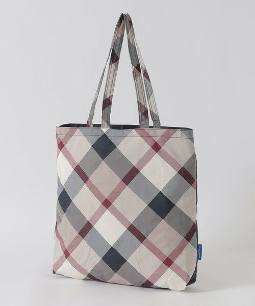 BLUE LABEL / BLACK LABEL CRESTBRIDGE/ブルーレーベル / ブラックレーベル・クレストブリッジ パーシャルクレストブリッジチェックエコバッグ ネイビー3 F BLUE LABEL / BLACK LABEL CRESTBRIDGE/ブルーレーベル / ブラックレーベル・クレストブリッジ パーシャルクレストブリッジチェックエコバッグ ネイビー3 F
