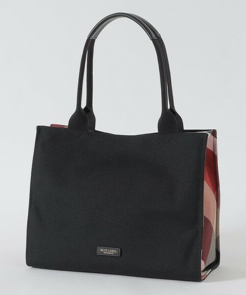 BLUE LABEL / BLACK LABEL CRESTBRIDGE/ブルーレーベル / ブラックレーベル・クレストブリッジ スクエアトート ブラック F BLUE LABEL / BLACK LABEL CRESTBRIDGE/ブルーレーベル / ブラックレーベル・クレストブリッジ スクエアトート ブラック F