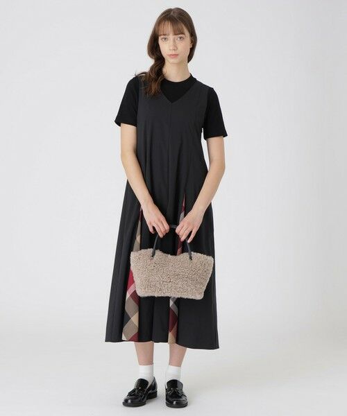 BLUE LABEL / BLACK LABEL CRESTBRIDGE / ブルーレーベル / ブラックレーベル・クレストブリッジ  ショルダーバッグ | フェイクファーミニトート | 詳細2