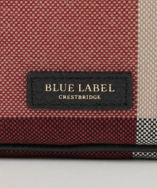 BLUE LABEL / BLACK LABEL CRESTBRIDGE / ブルーレーベル / ブラックレーベル・クレストブリッジ  財布・コインケース・マネークリップ | クレストブリッジチェックキャンバスポーチ | 詳細3