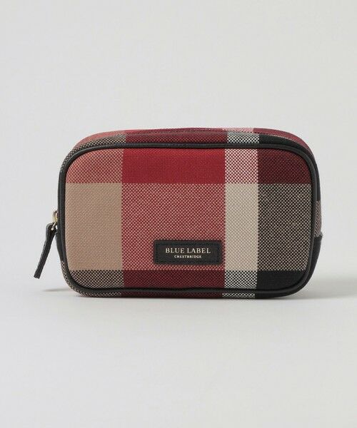 BLUE LABEL / BLACK LABEL CRESTBRIDGE / ブルーレーベル / ブラックレーベル・クレストブリッジ  財布・コインケース・マネークリップ | クレストブリッジチェックキャンバスポーチ | 詳細4
