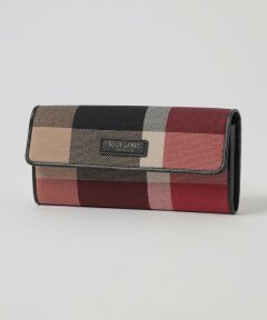 BLUE LABEL / BLACK LABEL CRESTBRIDGE / ブルーレーベル / ブラックレーベル・クレストブリッジ  財布・コインケース・マネークリップ | クレストブリッジチェックキャンバス長財布