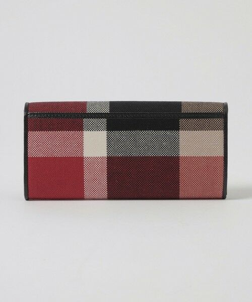 BLUE LABEL / BLACK LABEL CRESTBRIDGE / ブルーレーベル / ブラックレーベル・クレストブリッジ  財布・コインケース・マネークリップ | クレストブリッジチェックキャンバス長財布 | 詳細1