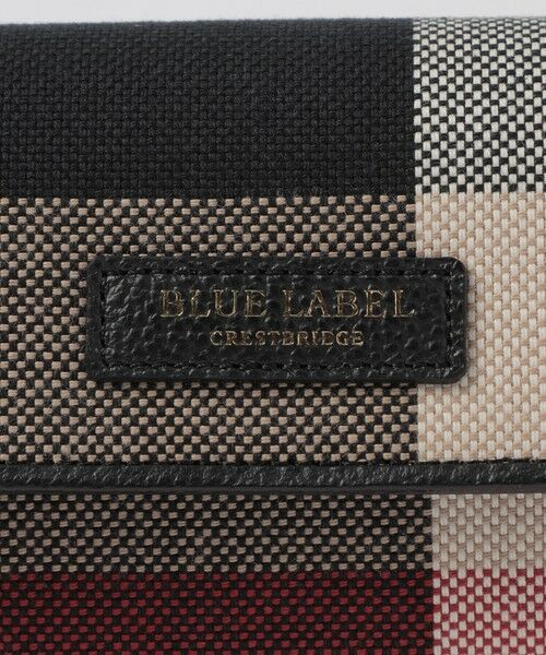 BLUE LABEL / BLACK LABEL CRESTBRIDGE / ブルーレーベル / ブラックレーベル・クレストブリッジ  財布・コインケース・マネークリップ | クレストブリッジチェックキャンバス長財布 | 詳細3