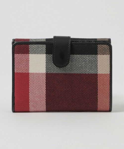 BLUE LABEL / BLACK LABEL CRESTBRIDGE / ブルーレーベル / ブラックレーベル・クレストブリッジ  財布・コインケース・マネークリップ | クレストブリッジチェックキャンバス二つ折り財布 | 詳細1