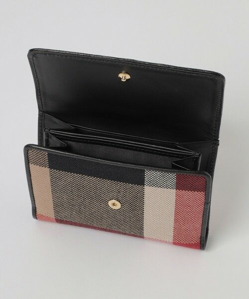 BLUE LABEL / BLACK LABEL CRESTBRIDGE / ブルーレーベル / ブラックレーベル・クレストブリッジ  財布・コインケース・マネークリップ | クレストブリッジチェックキャンバス二つ折り財布 | 詳細3
