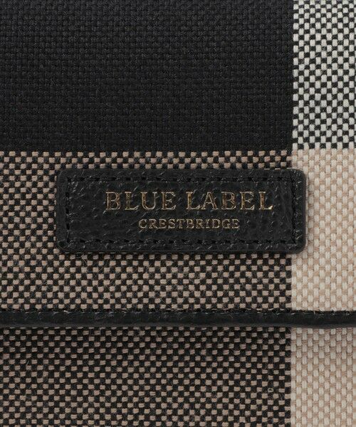 BLUE LABEL / BLACK LABEL CRESTBRIDGE / ブルーレーベル / ブラックレーベル・クレストブリッジ  財布・コインケース・マネークリップ | クレストブリッジチェックキャンバス二つ折り財布 | 詳細4