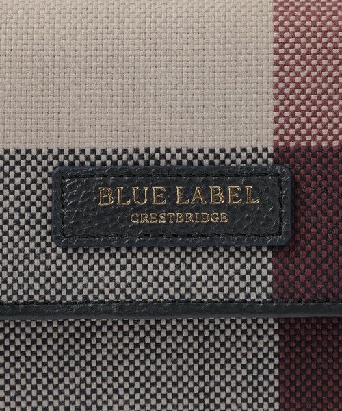 BLUE LABEL / BLACK LABEL CRESTBRIDGE / ブルーレーベル / ブラックレーベル・クレストブリッジ  財布・コインケース・マネークリップ | クレストブリッジチェックキャンバス二つ折り財布 | 詳細9
