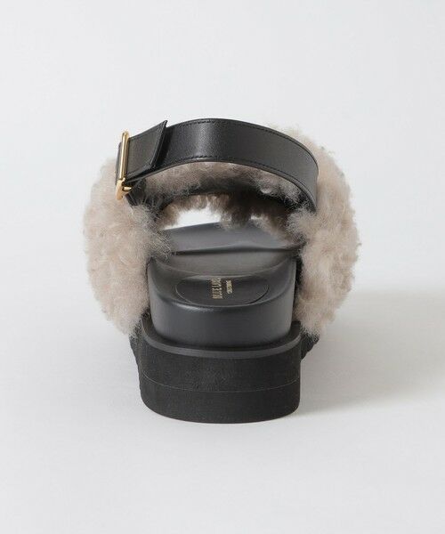 BLUE LABEL / BLACK LABEL CRESTBRIDGE / ブルーレーベル / ブラックレーベル・クレストブリッジ  フラットシューズ | フェイクファーサンダル | 詳細2