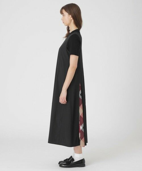 BLUE LABEL / BLACK LABEL CRESTBRIDGE / ブルーレーベル / ブラックレーベル・クレストブリッジ  ドレス | シルキータフタドレス | 詳細1