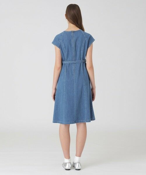 BLUE LABEL / BLACK LABEL CRESTBRIDGE / ブルーレーベル / ブラックレーベル・クレストブリッジ ドレス | ライトデニムドレス | 詳細2