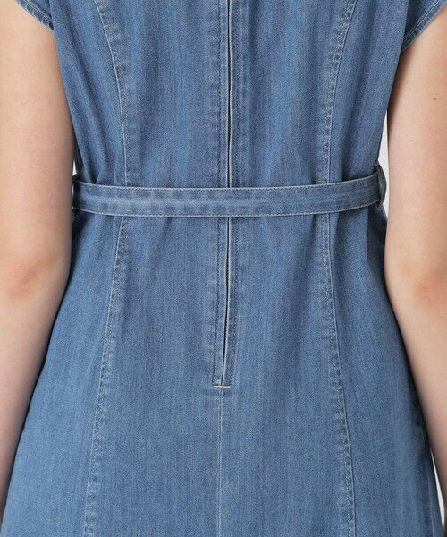BLUE LABEL / BLACK LABEL CRESTBRIDGE / ブルーレーベル / ブラックレーベル・クレストブリッジ ドレス | ライトデニムドレス | 詳細4