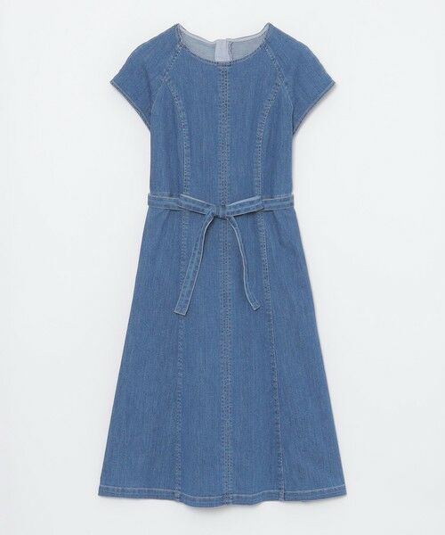 BLUE LABEL / BLACK LABEL CRESTBRIDGE / ブルーレーベル / ブラックレーベル・クレストブリッジ ドレス | ライトデニムドレス | 詳細6
