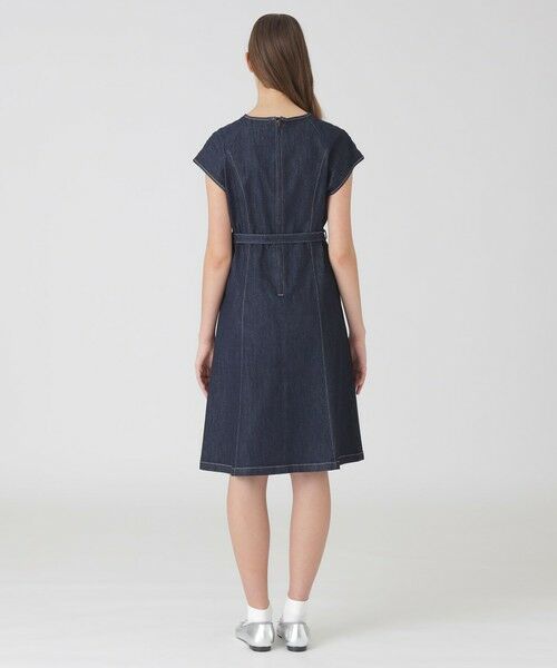 BLUE LABEL / BLACK LABEL CRESTBRIDGE / ブルーレーベル / ブラックレーベル・クレストブリッジ ドレス | ライトデニムドレス | 詳細8
