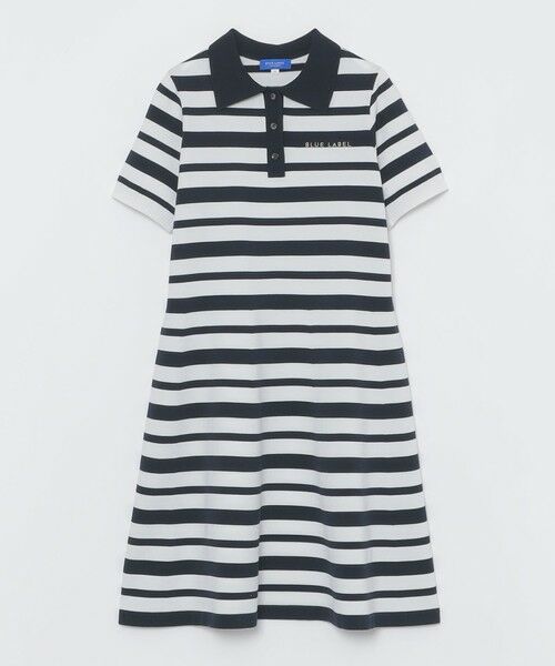 BLUE LABEL / BLACK LABEL CRESTBRIDGE / ブルーレーベル / ブラックレーベル・クレストブリッジ  ドレス | プレッピーボーダーニットドレス | 詳細4