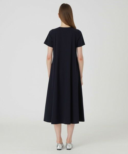 BLUE LABEL / BLACK LABEL CRESTBRIDGE / ブルーレーベル / ブラックレーベル・クレストブリッジ  ドレス | ピマコットンプレーティング天竺パーシャルチェックドレス | 詳細12