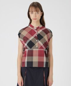 BLUE LABEL / BLACK LABEL CRESTBRIDGE / ブルーレーベル / ブラックレーベル・クレストブリッジ  シャツ・ブラウス | 【接触冷感】【吸水速乾】クレストブリッジチェッククールドライブラウス