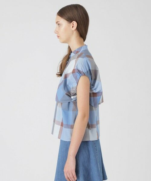 BLUE LABEL / BLACK LABEL CRESTBRIDGE / ブルーレーベル / ブラックレーベル・クレストブリッジ シャツ・ブラウス | 【接触冷感】【吸水速乾】クレストブリッジチェッククールドライブラウス | 詳細8