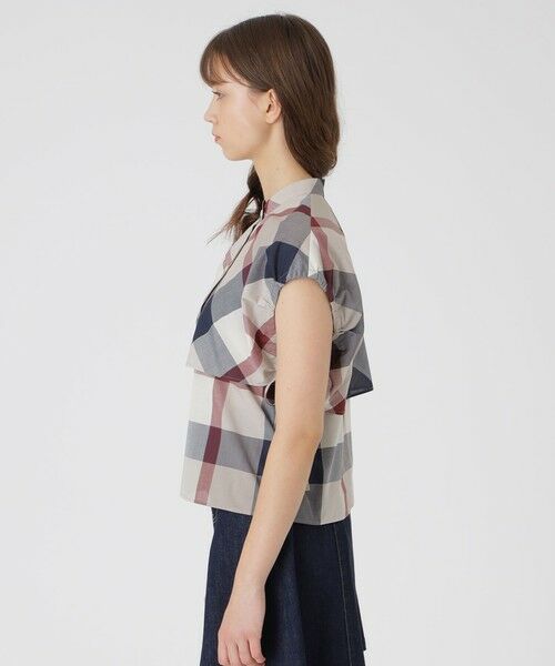 BLUE LABEL / BLACK LABEL CRESTBRIDGE / ブルーレーベル / ブラックレーベル・クレストブリッジ シャツ・ブラウス | 【接触冷感】【吸水速乾】クレストブリッジチェッククールドライブラウス | 詳細14