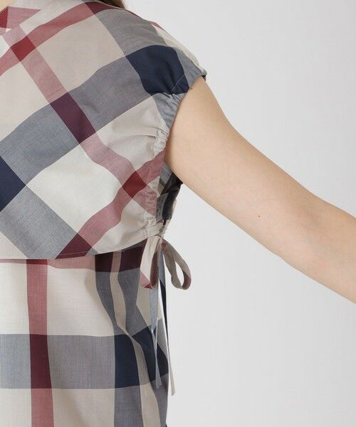 BLUE LABEL / BLACK LABEL CRESTBRIDGE / ブルーレーベル / ブラックレーベル・クレストブリッジ シャツ・ブラウス | 【接触冷感】【吸水速乾】クレストブリッジチェッククールドライブラウス | 詳細16