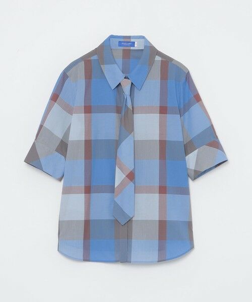 BLUE LABEL / BLACK LABEL CRESTBRIDGE / ブルーレーベル / ブラックレーベル・クレストブリッジ  シャツ・ブラウス | クレストブリッジチェックブラウス | 詳細10