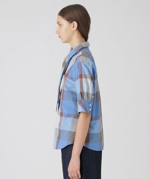 BLUE LABEL / BLACK LABEL CRESTBRIDGE / ブルーレーベル / ブラックレーベル・クレストブリッジ  シャツ・ブラウス | クレストブリッジチェックブラウス | 詳細7