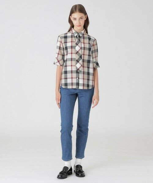 BLUE LABEL / BLACK LABEL CRESTBRIDGE / ブルーレーベル / ブラックレーベル・クレストブリッジ  シャツ・ブラウス | クレストブリッジチェックブラウス | 詳細11