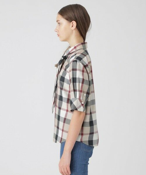 BLUE LABEL / BLACK LABEL CRESTBRIDGE / ブルーレーベル / ブラックレーベル・クレストブリッジ  シャツ・ブラウス | クレストブリッジチェックブラウス | 詳細12